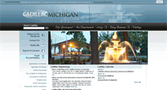 Desktop Screenshot of cadillac-mi.net